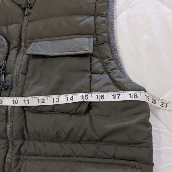 ASPEN SPORT Vest Women's L Green Full Zip Pockets Lining Outdoors Active‎ Work - Picture 10 of 12